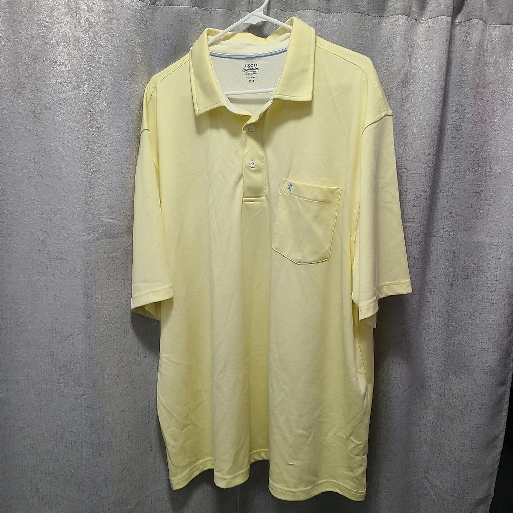 Izod‎ Light Yellow Polo Shirt